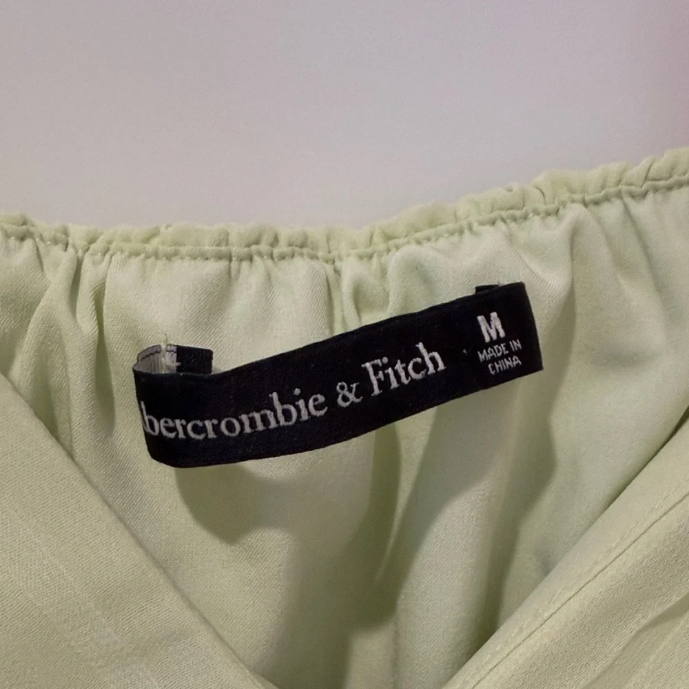 Abercrombie & Fitch Pale Lime Green Dress